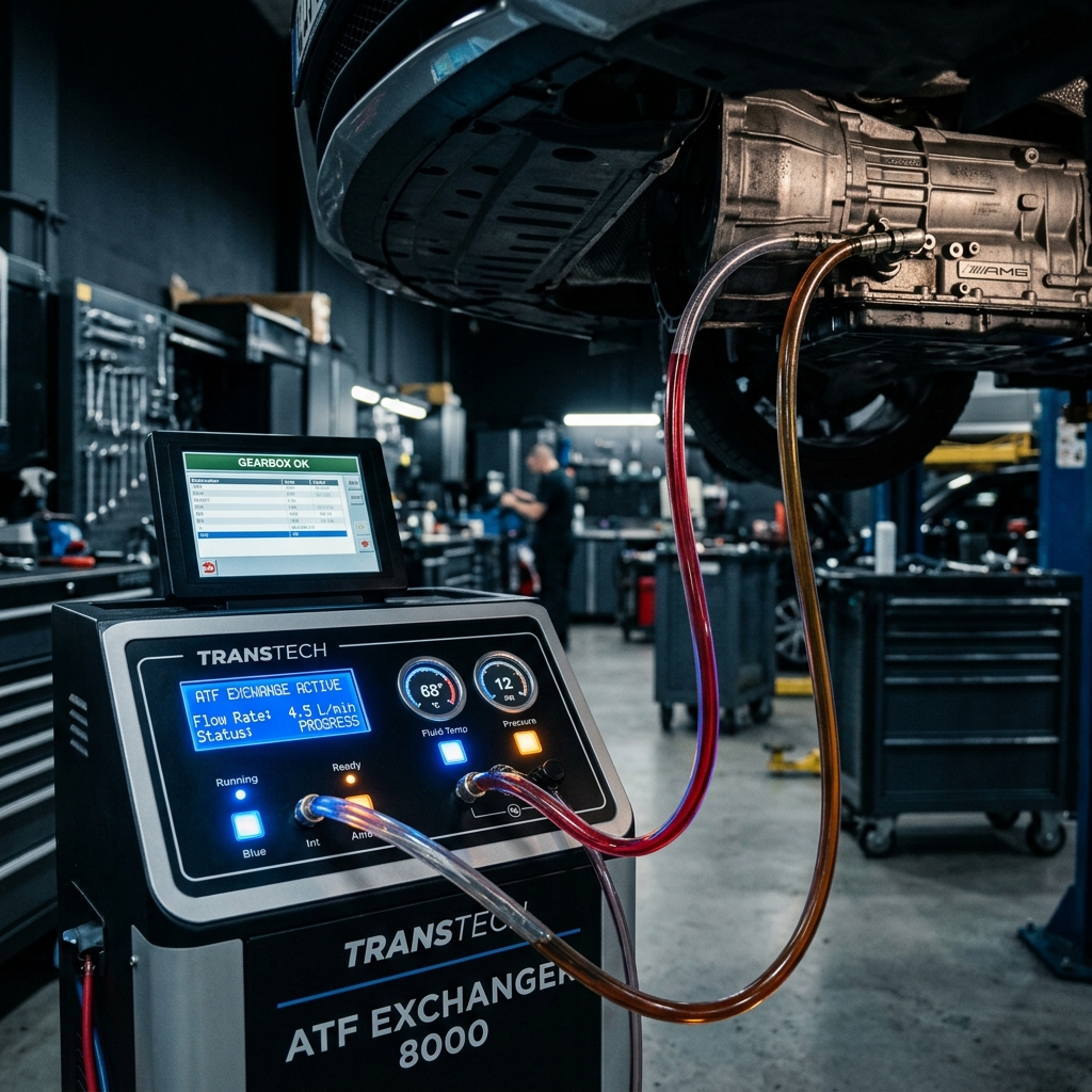 Máquina de diálisis de aceite ATF para cajas automáticas